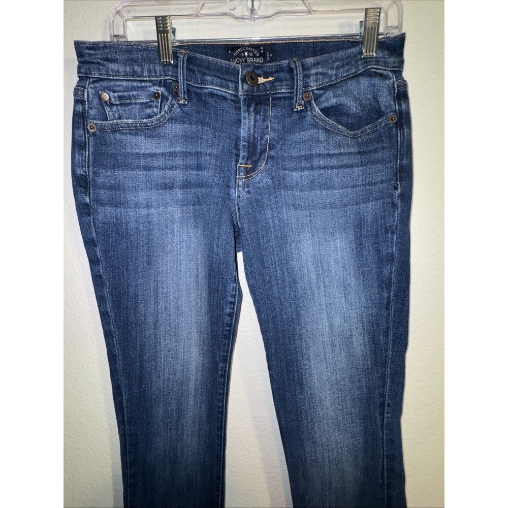Lucky Brand 🍀 Jeans Women's Low Rise Sweet N Straight‎ Size 4/27  Denim Y2K
